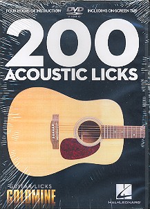 Seller image for 200 Acoustic Licks DVD-Video for sale by moluna