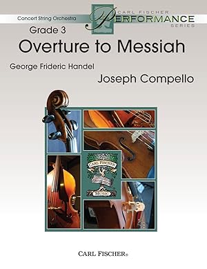 George Frideric Handel Overture To Messiah Streichorchester Partitur und Stimmen