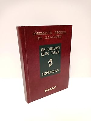 Bild des Verkufers fr Es Cristo que pasa: homilas zum Verkauf von Librera Miguel Miranda