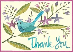 Seller image for Galison Avian Friends Thank You Note Cards, Multi-color (Set of 12) by Galison [Cards ] for sale by booksXpress