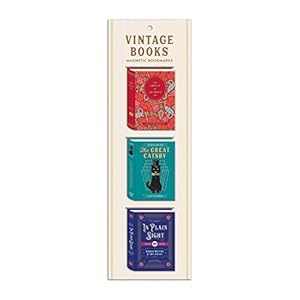 Seller image for Vintage Books Shaped Magnetic Bookmarks by Galison [Misc. Supplies ] for sale by booksXpress