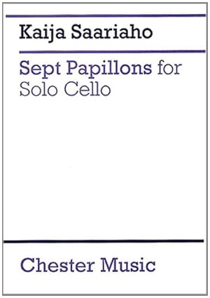 Seller image for 7 Papillons: for Cello Solo [Paperback ] for sale by booksXpress