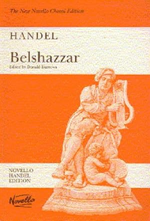 Imagen del vendedor de Belshazzar for soli, chorus and orchestra vocal score a la venta por moluna
