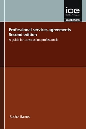 Bild des Verkufers fr Professional Service Agreements: A Guide for Construction Professionals (Construction Process and Proje) zum Verkauf von WeBuyBooks