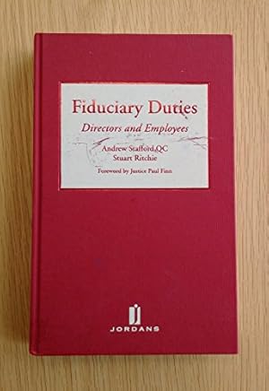 Seller image for Fiduciary Duties: Directors and Employees for sale by WeBuyBooks