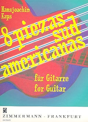 Imagen del vendedor de 8 Piezas Sudamericanas fr Gitarre a la venta por moluna