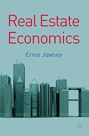 Imagen del vendedor de Real Estate Economics a la venta por WeBuyBooks