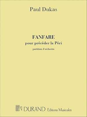 Image du vendeur pour Fanfare pour prcder de la Pri pour orchestre partition mis en vente par moluna