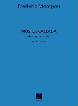 Bild des Verkufers fr Musica callada vol.2 pour piano zum Verkauf von moluna