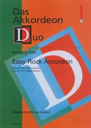 Seller image for Easy Rock Accordion 6 Duets for 2 Accordions 2 scores for sale by moluna