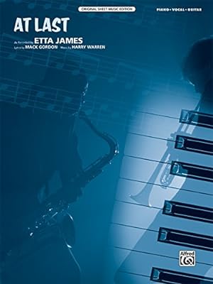 Image du vendeur pour At Last: Piano/Vocal/Guitar, Sheet (Original Sheet Music Edition) [Soft Cover ] mis en vente par booksXpress