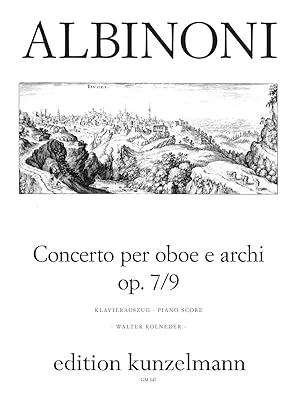 Image du vendeur pour Concerto F-Dur op.7,9 fr Oboe und Streicher fr Oboe und Klavier mis en vente par moluna