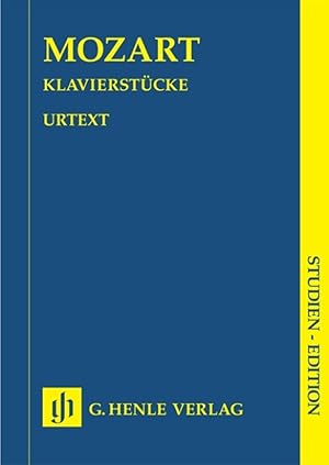 Bild des Verkufers fr Klavierstcke, Studien-Edition zum Verkauf von moluna