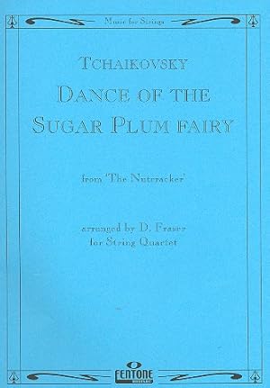 Imagen del vendedor de Dance of the Sugar Plum Fairy from \ The Nutcracker\ for string quartet score and parts a la venta por moluna