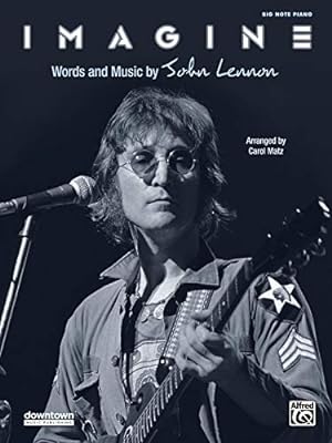 Seller image for Imagine: Big Note Piano, Sheet (Original Sheet Music Edition) by Lennon, John, Matz, Carol [Paperback ] for sale by booksXpress