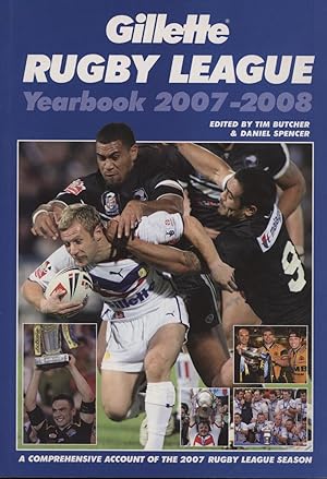 Seller image for GILLETTE RUGBY LEAGUE YEARBOOK 2007-2008 for sale by Sportspages