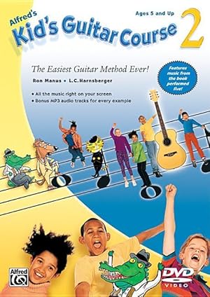 Bild des Verkufers fr Alfred\ s Kid\ s Guitar Course 2: The Easiest Guitar Method Ever!, DVD zum Verkauf von moluna