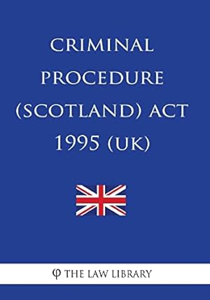 Bild des Verkufers fr Criminal Procedure (Scotland) Act 1995 zum Verkauf von WeBuyBooks 2