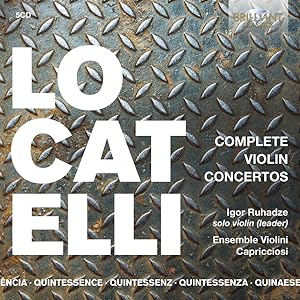 Image du vendeur pour Locatelli: Complete Violin Concertos mis en vente par moluna