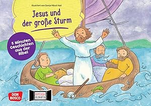 Bild des Verkufers fr Jesus und der grosse Sturm. Kamishibai Bildkartenset zum Verkauf von moluna
