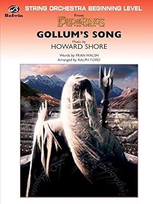 Image du vendeur pour Gollum's Song (from the Lord of the Rings: The Two Towers) (Pop Beginning String Orchestra) [Soft Cover ] mis en vente par booksXpress