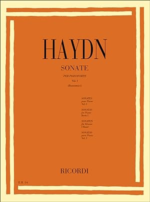 Imagen del vendedor de Franz Joseph Haydn, Sonate Per Pianoforte Klavier Partitur a la venta por moluna