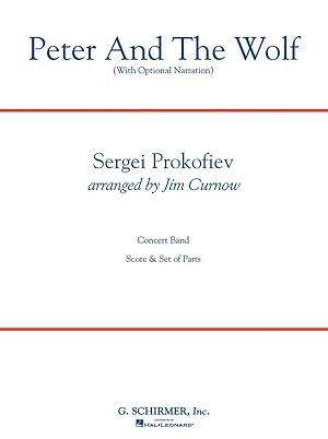 Imagen del vendedor de Sergei Prokofiev, Peter And The Wolf Concert Band and Opt Narrator Partitur + Stimmen a la venta por moluna