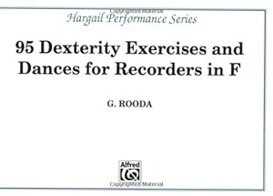 Immagine del venditore per 95 Dexterity Exercises for Recorders in F (Hargail Performance) by Rooda, G. [Paperback ] venduto da booksXpress