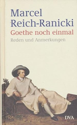 Bild des Verkufers fr Goethe noch einmal. Reden und Anmerkungen. zum Verkauf von ANTIQUARIAT ERDLEN