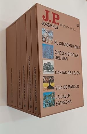 Imagen del vendedor de Biblioteca Pla. (5 volmenes). a la venta por ARREBATO LIBROS