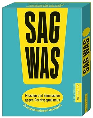 Bild des Verkufers fr Sag was! zum Verkauf von moluna