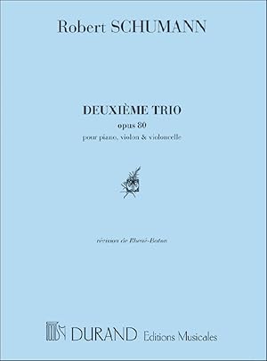 Immagine del venditore per Schumann Trio Op 80 N 2 Violon-Violoncelle-Piano Chamber music venduto da moluna