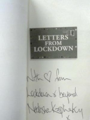 Seller image for Letters From Lockdown for sale by World of Rare Books