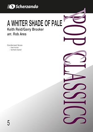 Bild des Verkufers fr A whiter shade of pale for concert band score and parts zum Verkauf von moluna