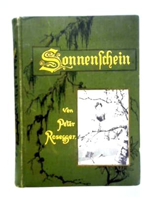 Bild des Verkufers fr Sonnenschein zum Verkauf von World of Rare Books