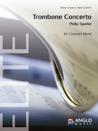 Bild des Verkufers fr Philip Sparke, Trombone Concerto Concert Band/Harmonie and Trombone Partitur zum Verkauf von moluna
