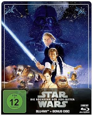 Image du vendeur pour Star Wars Episode 6, Die Rckkehr der Jedi-Ritter, 2 Blu-ray (Steelbook Edition) mis en vente par moluna