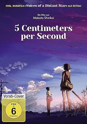 Bild des Verkufers fr 5 Centimeters per Second zum Verkauf von moluna