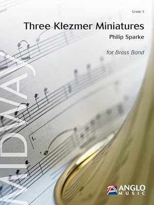Philip Sparke, Three Klezmer Miniatures Brass Band Partitur + Stimmen