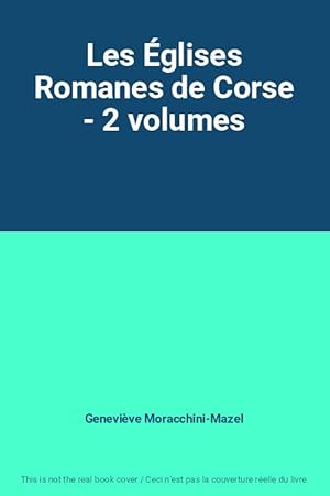 Image du vendeur pour Les glises Romanes de Corse - 2 volumes mis en vente par Ammareal