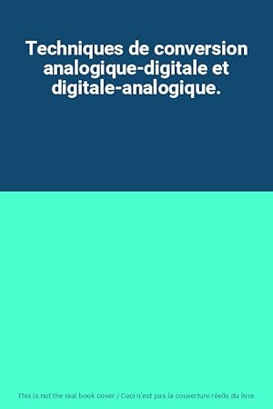 Conversion analogique-numérique - Aperto Libro !