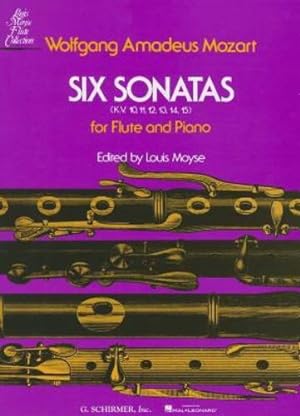 Seller image for Six Sonatas (K.10-15) by Wolfgang, Amadeus Mozart [Paperback ] for sale by booksXpress