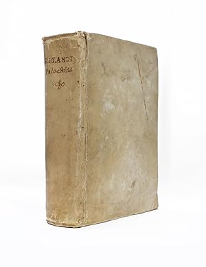 Palaestina, ex Monumentis veteribus illustrata, in tres libros distributa, tabulis geographicis n...