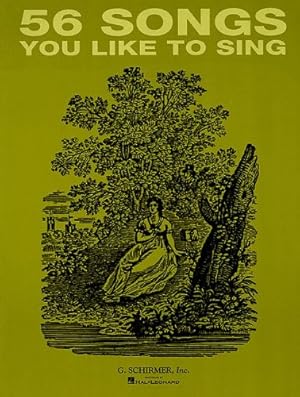 Seller image for 56 Songs You Like to Sing: Voice and Piano [Paperback ] for sale by booksXpress