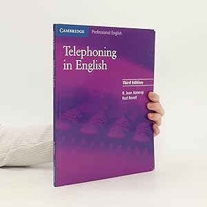 Imagen del vendedor de Telephoning in English a la venta por Bookbot