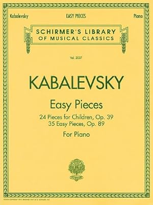 Image du vendeur pour Easy Pieces: Piano Solo (Schirmer's Library of Musical Classics) [Paperback ] mis en vente par booksXpress