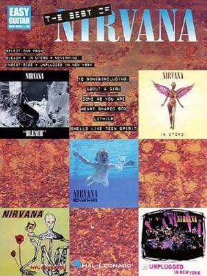 Imagen del vendedor de The Best of Nirvana by Nirvana [Paperback ] a la venta por booksXpress