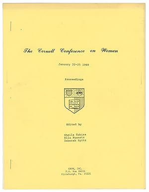 Proceedings. The Cornell Conference on Women, January 22-25, 1969