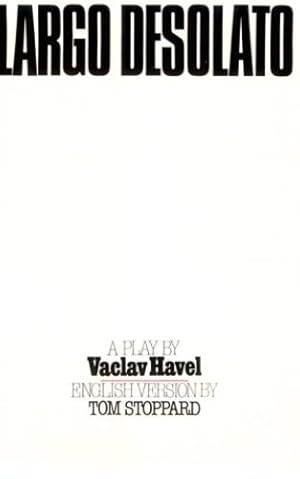 Seller image for Largo Desolato by Vaclav Havel [Paperback ] for sale by booksXpress