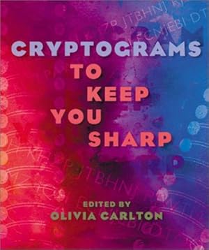 Imagen del vendedor de Cryptograms to Keep You Sharp by Carlton, Olivia [Spiral-bound ] a la venta por booksXpress